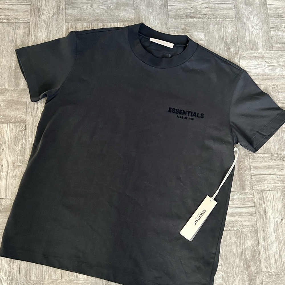 Essentials Classic Black Men's Shirt